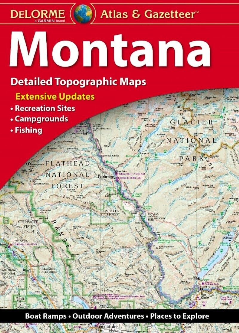 Atlas et répertoire géographique - Montana   DeLorme