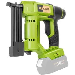 Procraft, Tacker + Nagelpistole, PEH20 Akku Tacker 20 V 15 - 32 mm + 1x Akku 4,0 Ah - ohne Ladegerät (Tacker)