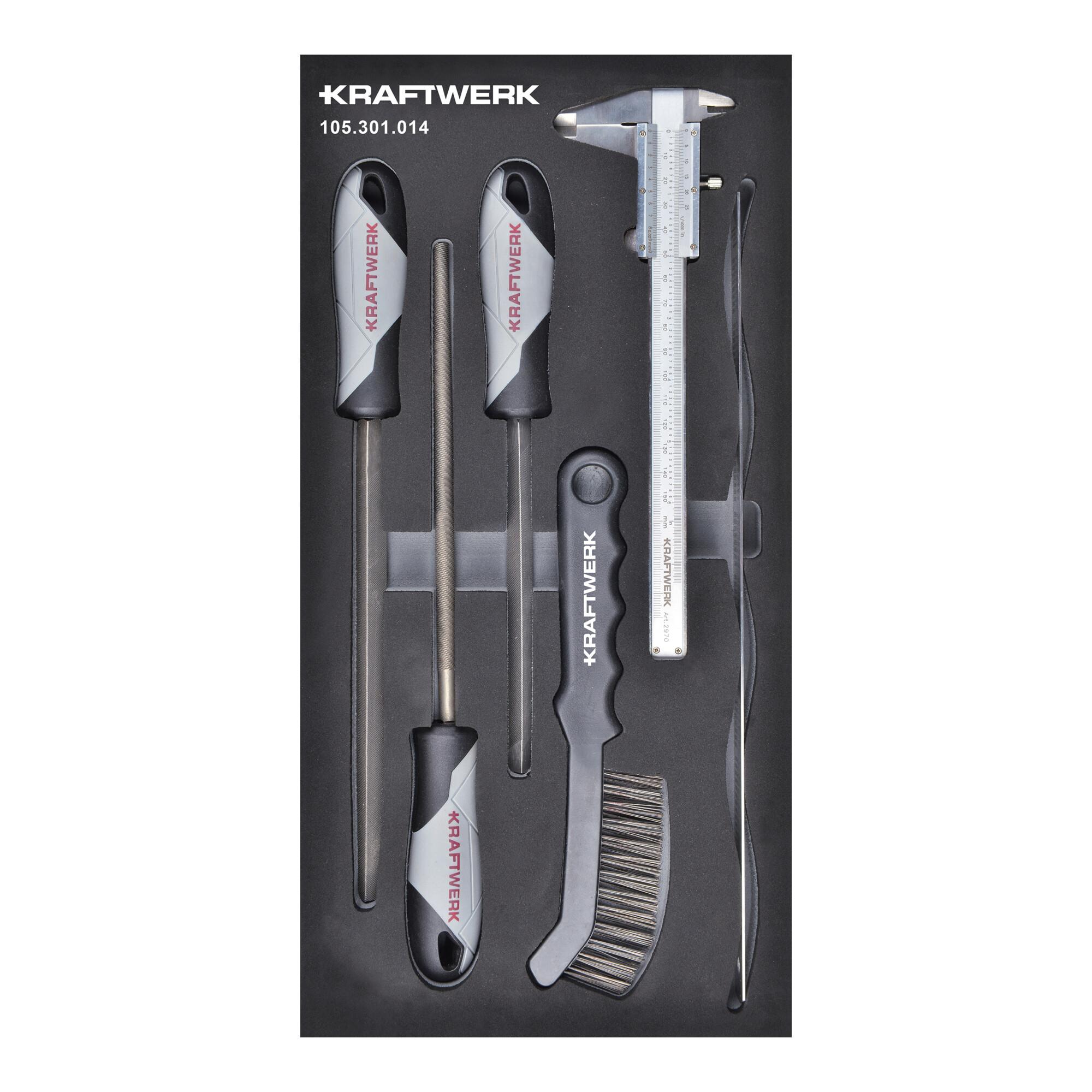Kraftwerk Feilensatz 6-tlg. 20x40 Einlage (105.301.014)