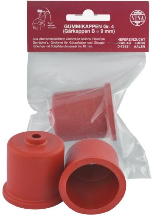 Vina Gärkappe Ø 44 mm lebensmittelechtes Gummi