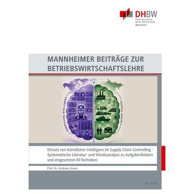Einsatz von Künstlicher Intelligenz im Supply Chain Controlling, Taschenbuch von Andreas Jonen, BoD – Books on Demand, 978-3-696-75913-1
