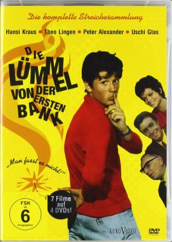 Werner Jacobs - Die Lümmel von der ersten Bank - Die komplette Streichesammlung (4 DVDs) - Preis vom 27.09.2026 03:53:48 h