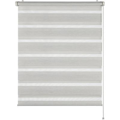 Doppelrollo "Tilda", beige (hellbeige struktur), B:45cm H:150cm, Polyester, SCHÖNER WOHNEN-KOLLEKTION, Rollos, geklemmt, silberne oder weiße Rollo-Technik