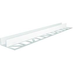 Deko Light 975365 EL-03-12 Fliesen-Profil Aluminium (B x H x T) 14 x 40 x 2500 mm 2.50 m