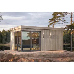 Wolff Finnhaus Design-Gartenhaus Winje 6634 isolierverglast - 94 mm