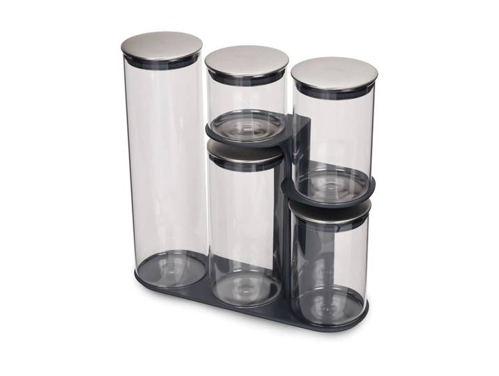 Joseph Joseph Bocal de rangement Podium 32,6 cm Acier