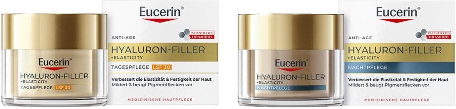 Eucerin Hyaluron-filler+elasticity Lsf30 & Nachtpflege