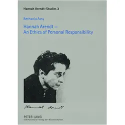 Hannah Arendt - An Ethics of Personal Responsibility, Fachbücher von Bethania Assy