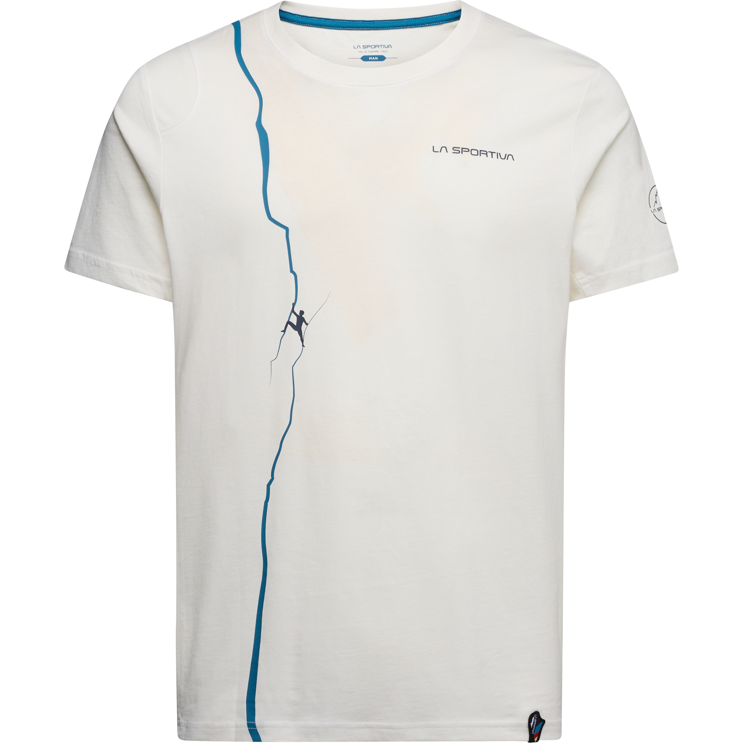 La Sportiva Route Herren T-Shirts weiss Größe XXL Bouldern | Sportklettern | Lifestyle Hautfreundlich