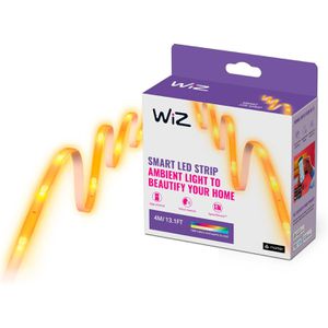 WiZ LED-Streifen Tunable White and Color, dimmbar, weiß + RGB, für innen, 230 V, selbstklebend, App-fähig, 2 m