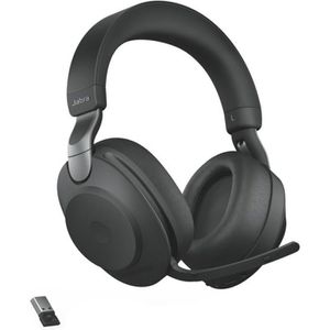 Jabra Headset Evolve2 85 UC Stereo, 3,5mm Klinke, USB-A, Bluetooth, Over-Ear