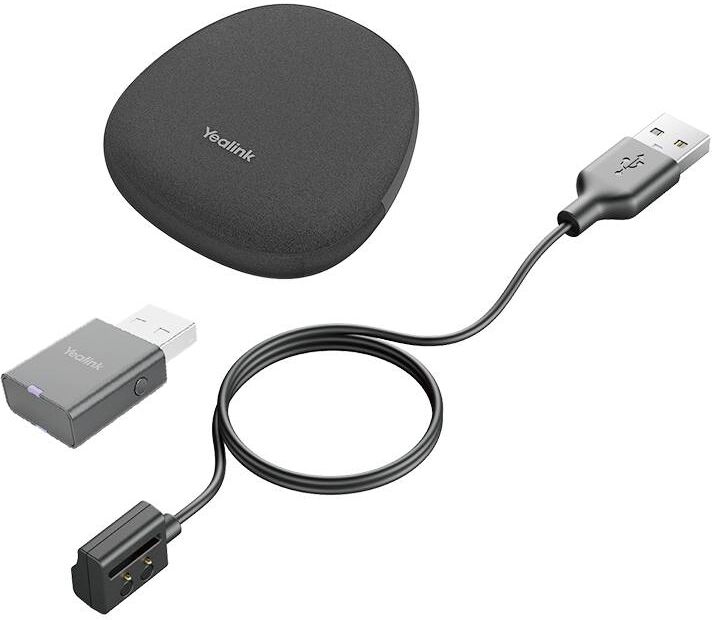 Yealink Kit d'accessoires pour WH62/WH66 Kit d'accessoires portable pour le casque Dect WH62/WH66