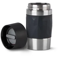 emsa Isolierbecher Travel Mug Compact 0,3 l schwarz