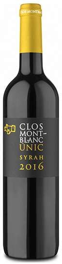 Clos Montblanc Syrah Únic 2021 - Vino Syrah de España con 14,50% de Graduación
