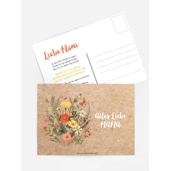 Grußkarten zum Muttertag selbst gestalten mit Spruch und Fotos im Onlinedesigner bei Meine-Kartenmanufaktur.de