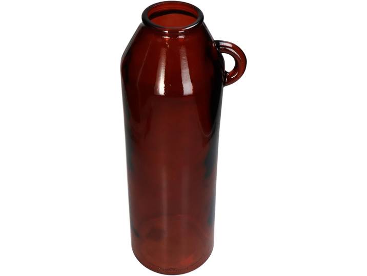 Vase Myko Rot Glas D 17 H 45 cm