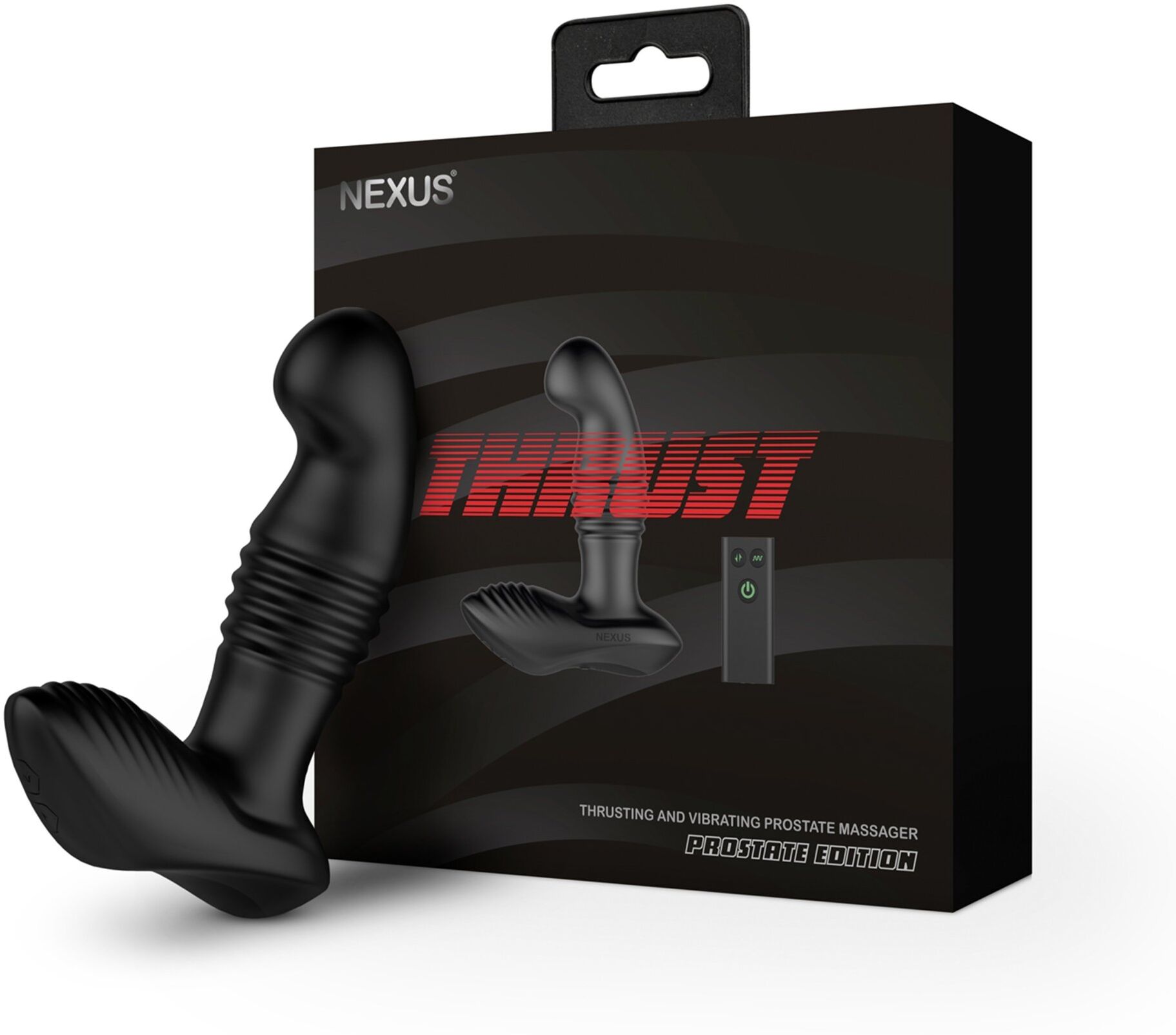 Nexus Thrust Remote Control Thrusting Prostate Massager Black