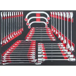 KS Tools SCS Schlüssel-Satz, 48-tlg in 1-1 Systemeinlage - 711.0048