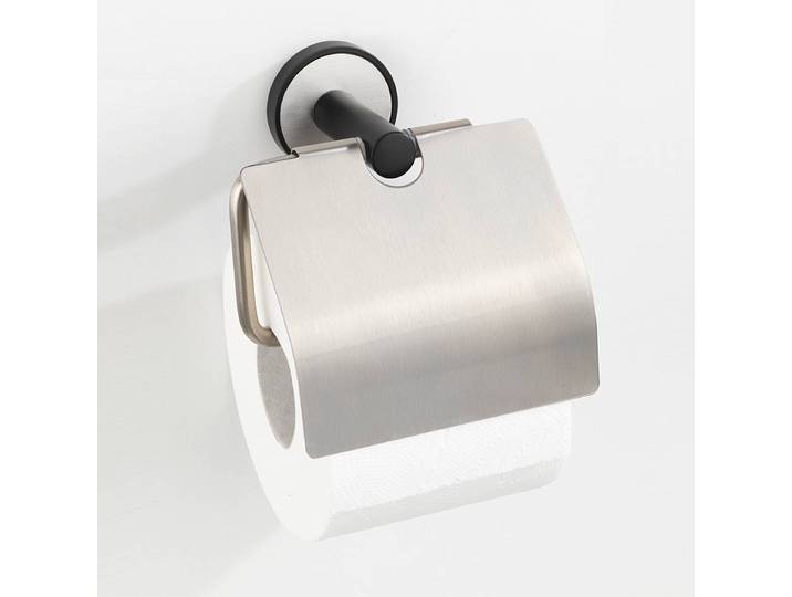 home24 Wc-rolhouder Udine I roestvrij edelstaal zilver 15 x 13 x 6cm