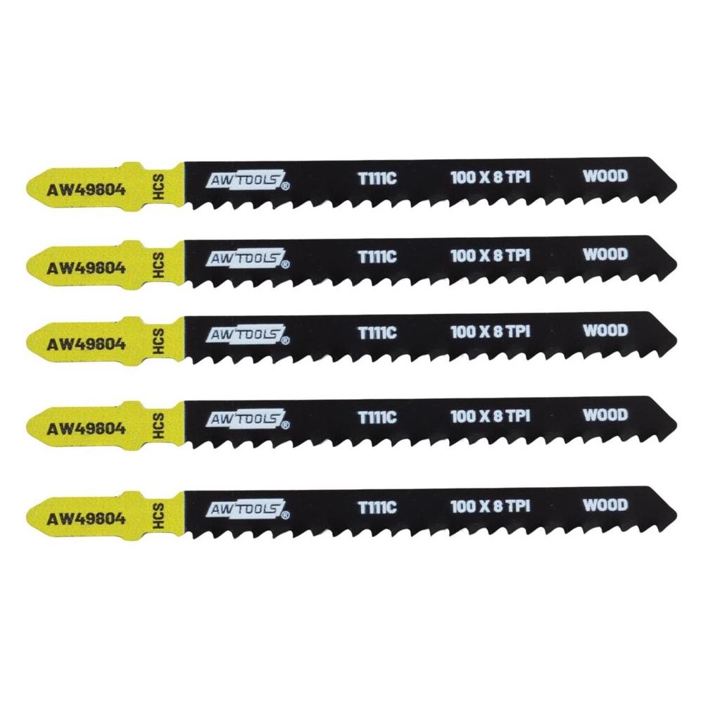 Awtools SÄGEBLATT 100 mm T111C / 5 Stück / HOLZ (72732444)