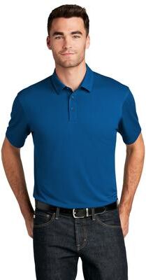 Port Authority K750 UV Choice Pique Polo Shirt in True Blue size 4XL   Polyester