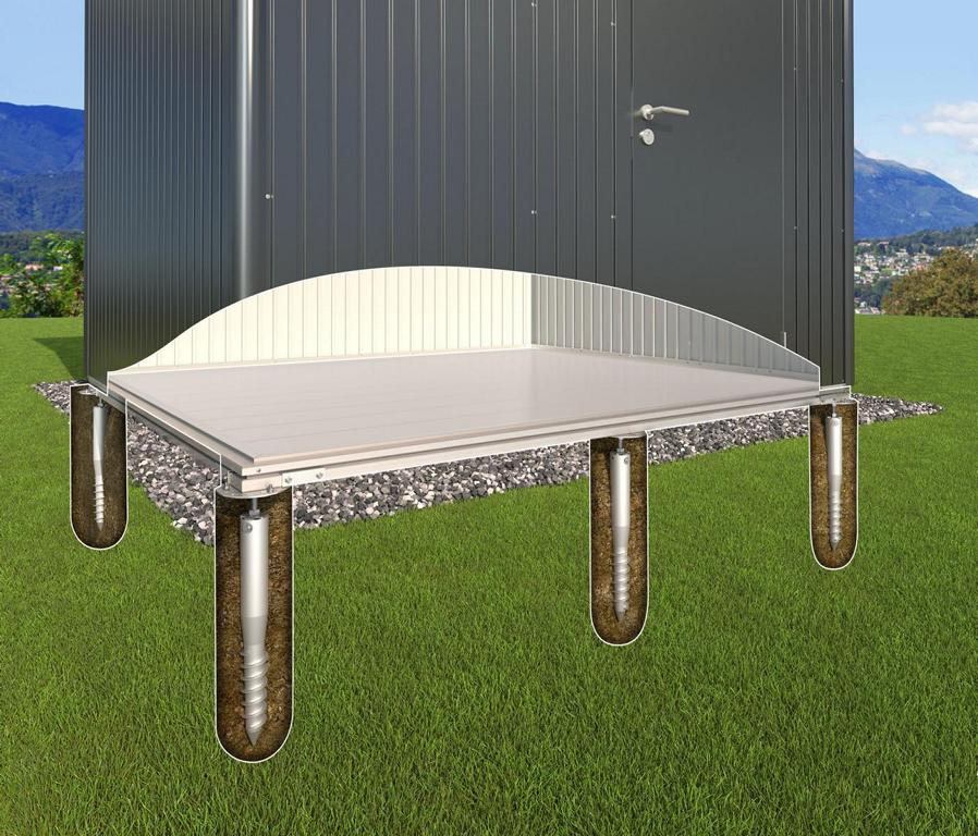 BIOHORTGARTE SmartBase PLUS Gerätehaus Neo 1C/3A 16924789