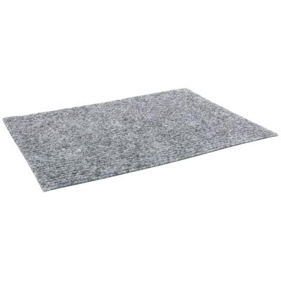 Nadelvliesteppich "MALTA", grau, B:200cm H:2,5mm L:1.300cm, Polypropylen, PRIMAFLOR-IDEEN IN TEXTIL, Teppiche, Uni-Farben, strapazierfähig & pflegeleicht, Kurzflor, Nadelvlies
