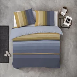 Bestlivings Bettwäsche-Set (155x220cm) Golden Stripes