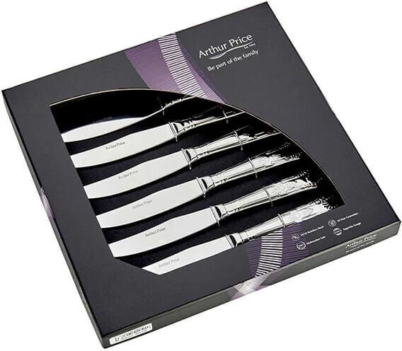 Arthur Price Classic Kings Set of 6 Steak Knives