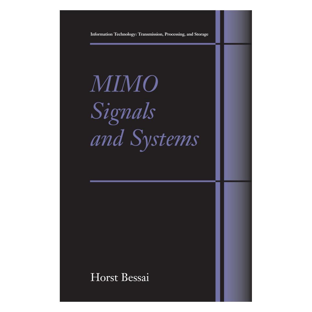 Springer MIMO Signals and Systems (Englisch, Softcover, Horst Bessai) (55573391)