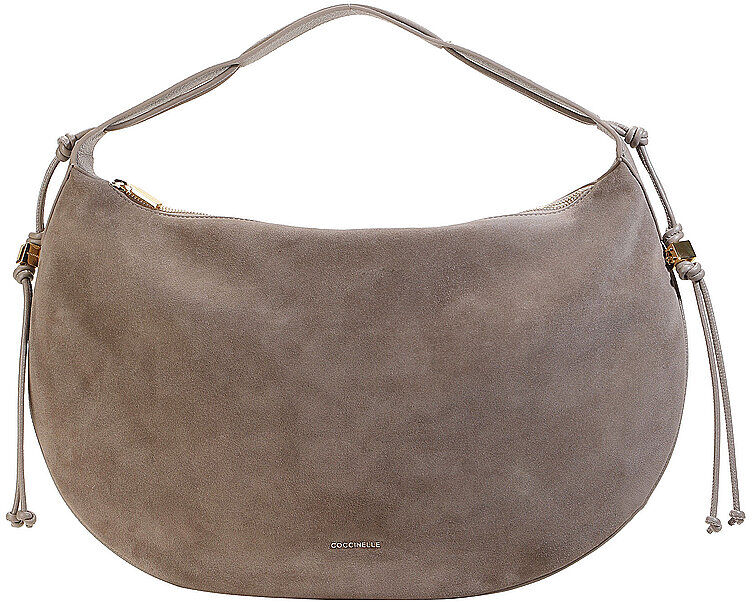 Coccinelle Ledertasche - Hobo Bag THESS beige EG