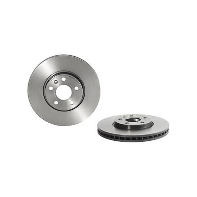 BREMBO Bremsscheibe COATED DISC LINE 09d25011 296mm 28mm für Volvo ASIA