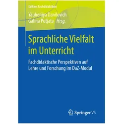 Sprachliche Vielfalt im Unterricht, Fachbücher von Yauheniya Danilovich, Galina Putjata