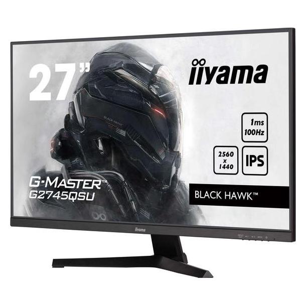 iiyama Monitor G2745QSU-B2 (2560 x 1440 Pixel, 27") (G2745QSU-B2)