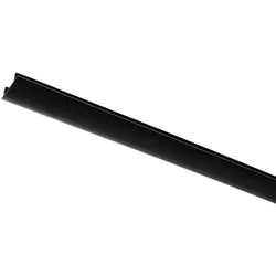 Deko-Light Zubehör für 3-Phasen-Schienensystem D LINE (Einbau-Version) - Abdeckblende, 100cm, Schwarz D-710079