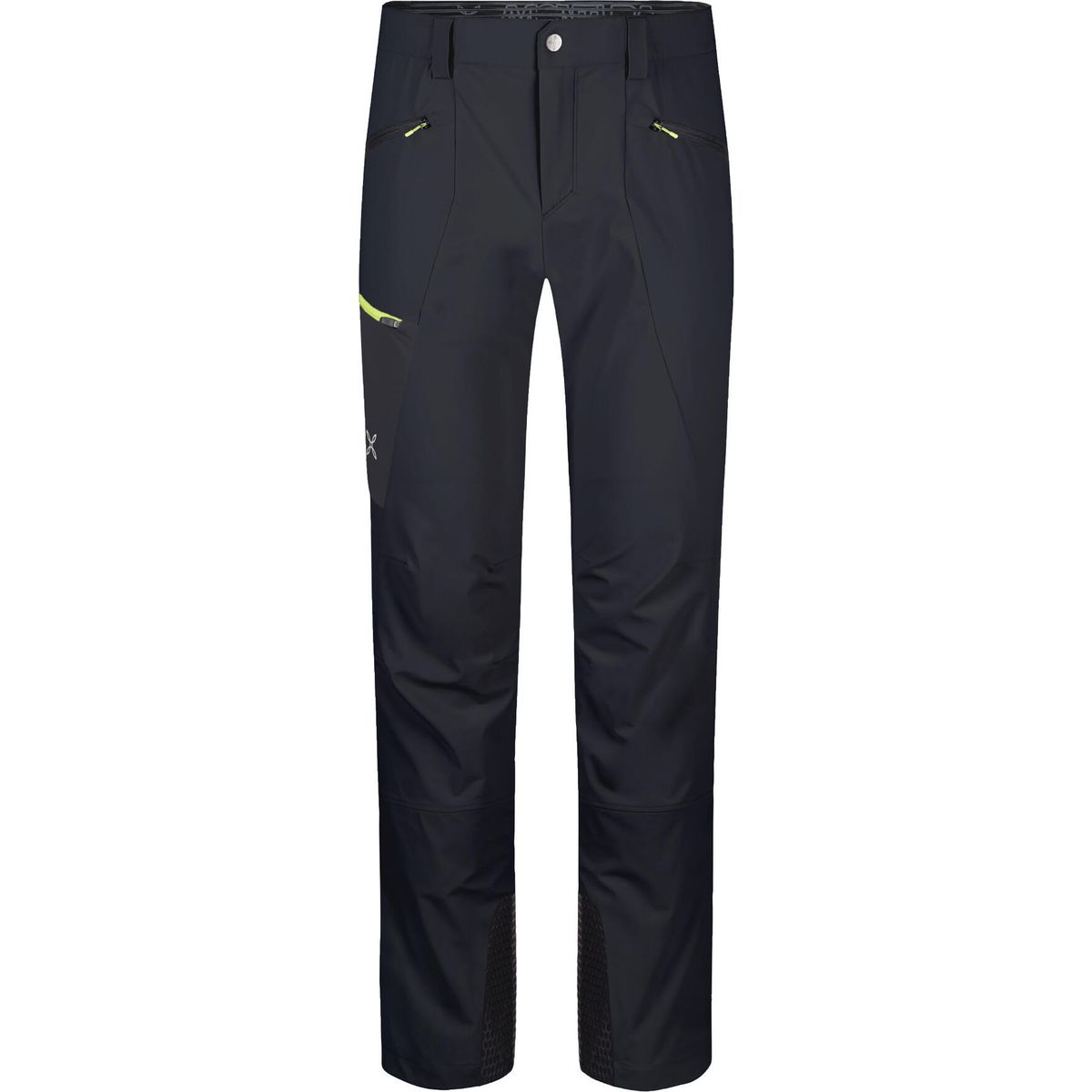 Montura Trace Light Pants black/sunny lime (90202) L MPLK09X-TS758-90202-L