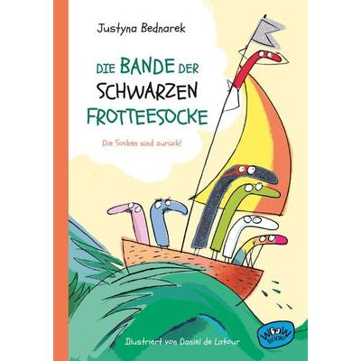 Die Bande der schwarzen Frotteesocke, Gebundene Ausgabe von Justyna Bednarek, Woow Books, 978-3-03967-023-9