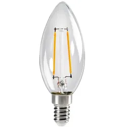 Kanlux LED Kerzenlampe XLED 2,5W E14 827 320° NODIM klar