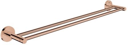 Grohe Essentials Doppel-Badetuchhalter 40802DA1 60cm, verdeckte Befestigung, warm sunset