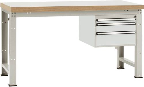 Manuflex WP5612.7035 Werkbank Lichtgrau (RAL 7035)