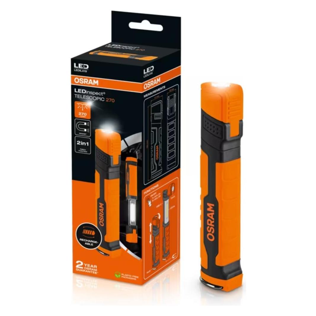 Osram Arbeitsleuchte LEDinspect TELESCOPIC 270 270 lm LEDIL419 (270 lm) (LEDIL419)