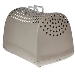 IMAC Reismand Linus Taupe (Hund, Katze, Atmungsaktiv, Faltbar), Tiertransport