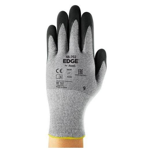 Ansell Handschuhe Schaumstoff, Nitril Schwarz (8) (48702080)