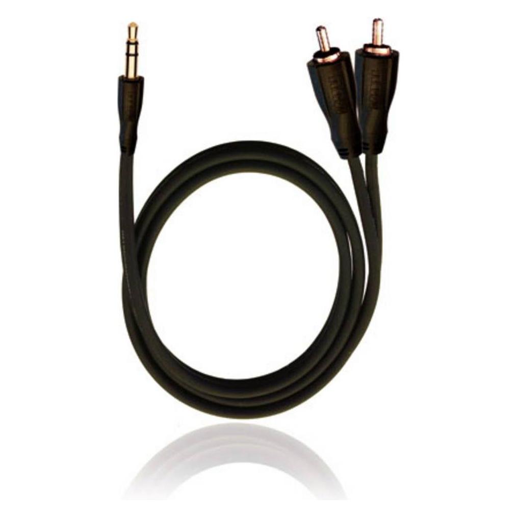 RCA Audio Anschlusskabel (0.50 m, 2.5mm Klinkenkabel, Cinch Kabel) (D1C84012)