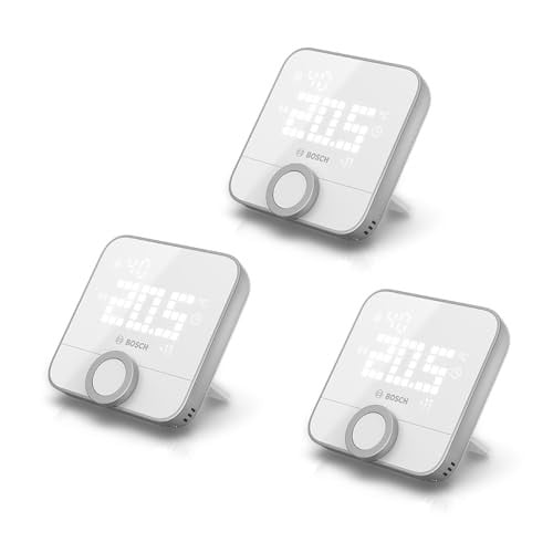 Bosch Smart Home Kamerthermostaat II set van 3 stuks voor besturing van slimme radiatorthermostaten