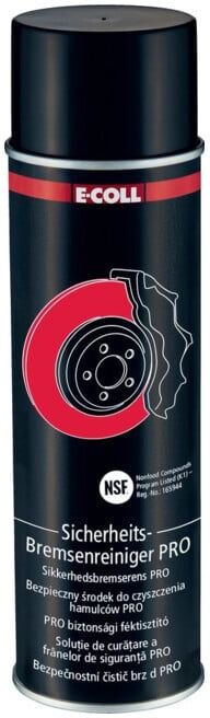 E-COLL Nettoyant frein de sécurité PRO 500 ml spray EE ; E/D/E (4317784638029)