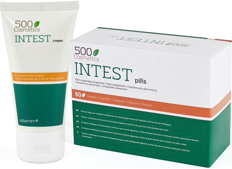500 COSMETICS Intest Hemorroides 60 caps + Crema 100 ml