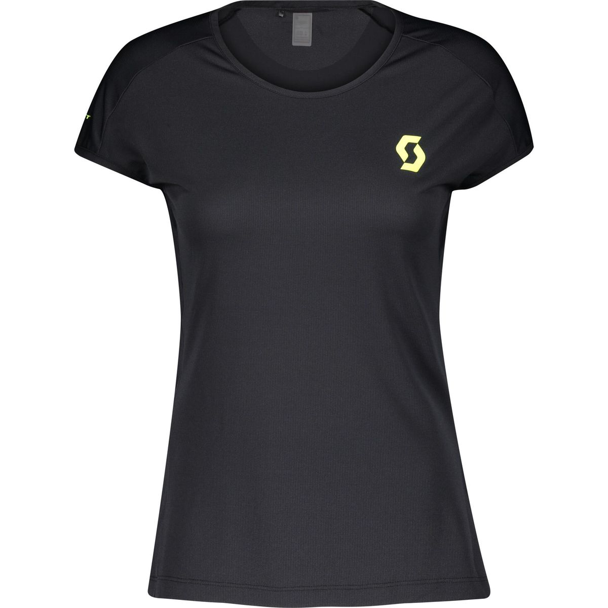 Scott Shirt W's RC Run Team Short Sleeve black/yellow (1040) XS 2802591040005