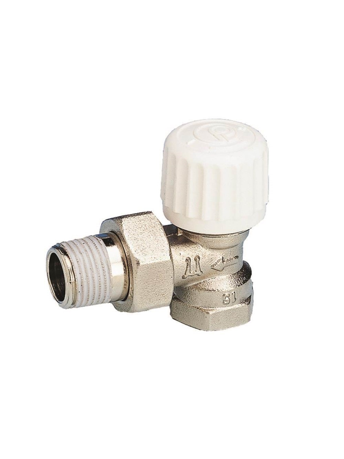 Pettinaroli Radiator valve angled 1/2"