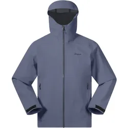 Bergans Herren Essentials 3L Shell Regenjacke - L - Granite Blue